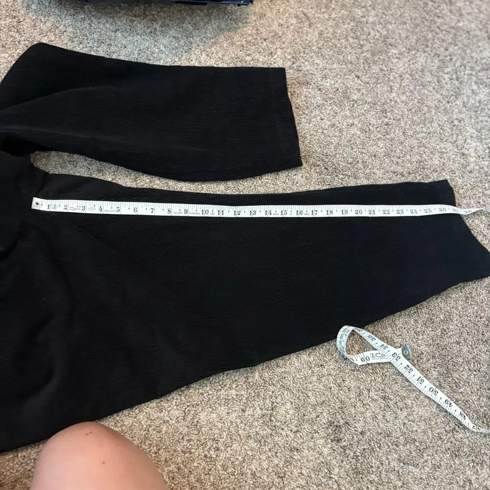 Lucy & Yak Black Corduroy Pinafore Jumpsuit - Picture 12 of 16